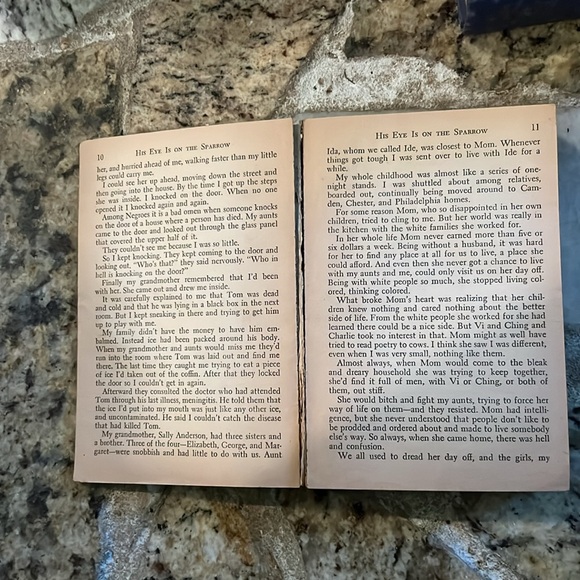 Rare Vibtage His Eye on the Sparrow book Ethel Waters autobiography 1951 - Picture 5 of 8